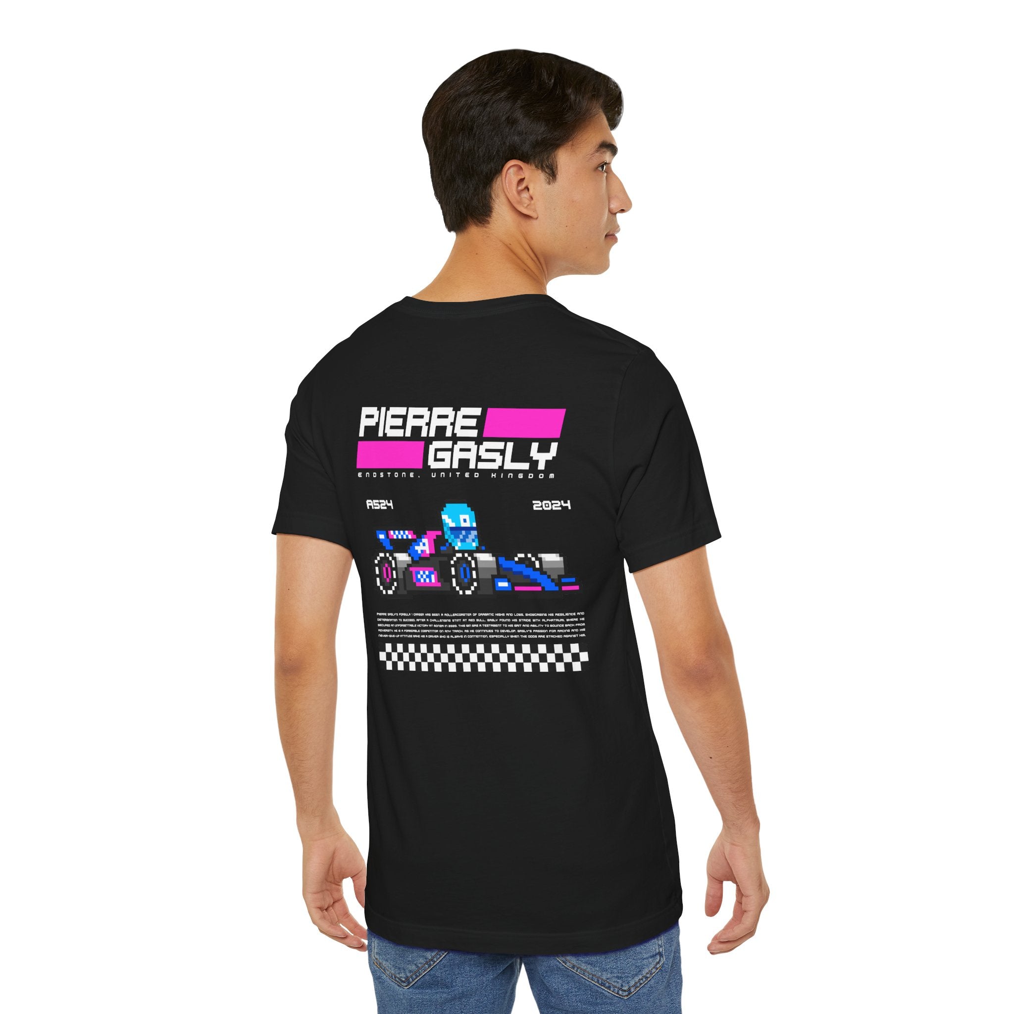 Pierre Gasly 8-bit Team T-shirt