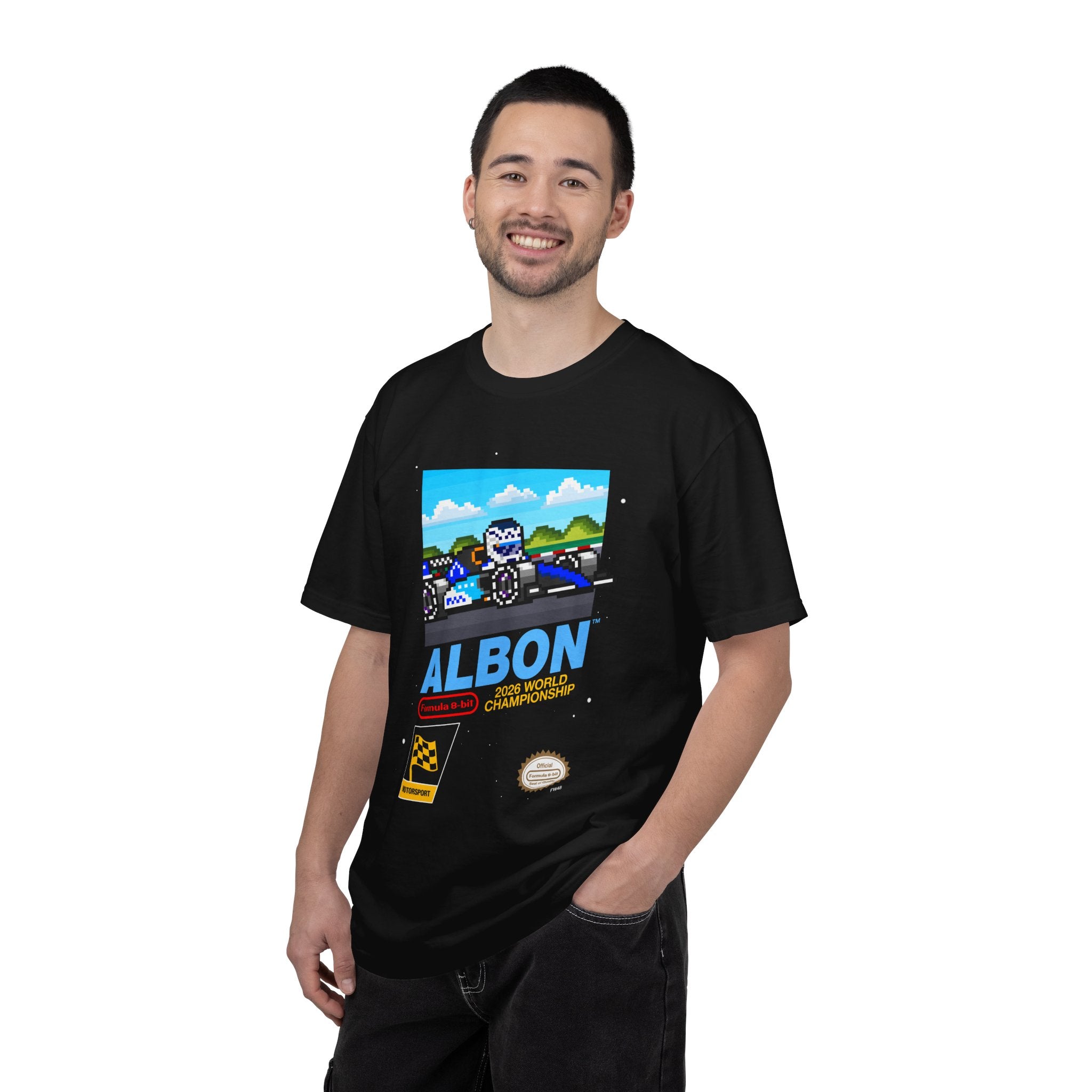 Albon 8-bit Game T-shirt