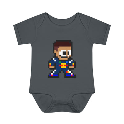 8-bit Isack Hadjar Baby Bodysuit
