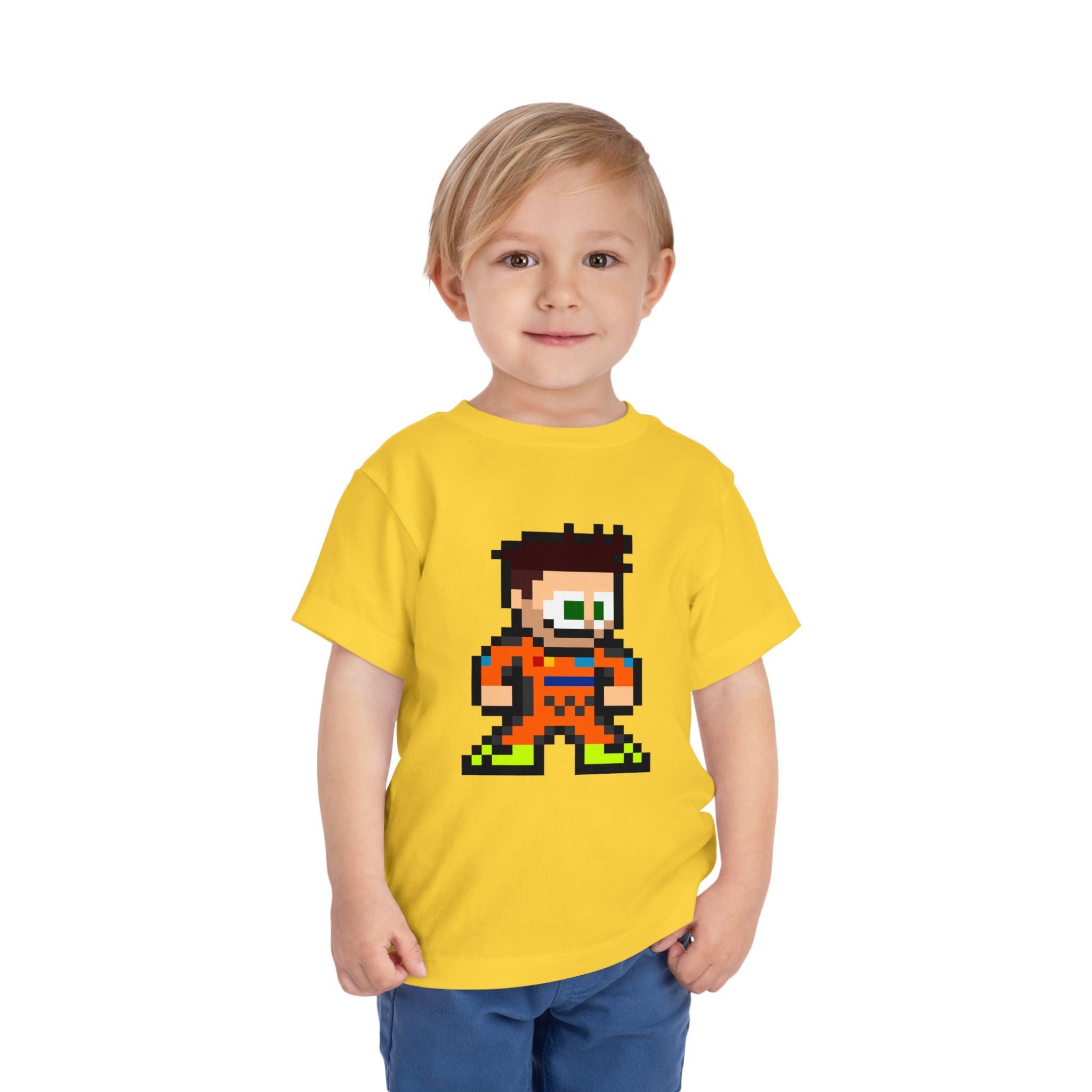 8-bit Lando Norris Toddler Tee
