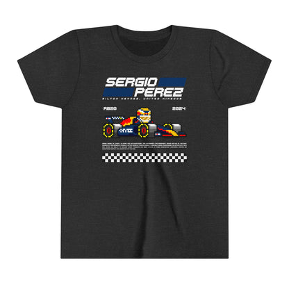 Sergio Perez 8-bit Team Youth T-shirt