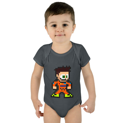 8-bit Lando Norris Baby Bodysuit