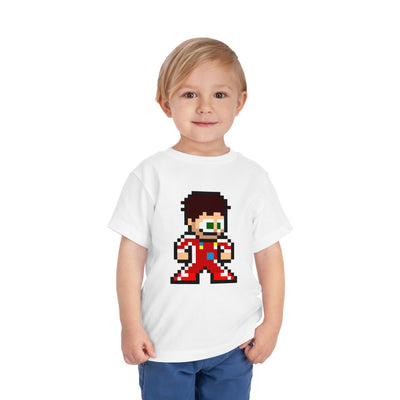 8-bit Charles Leclerc Toddler Tee
