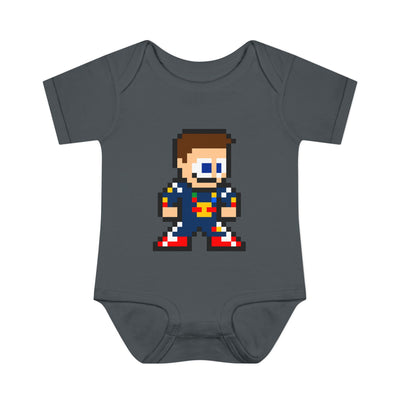 8-bit Max Verstappen Baby Bodysuit