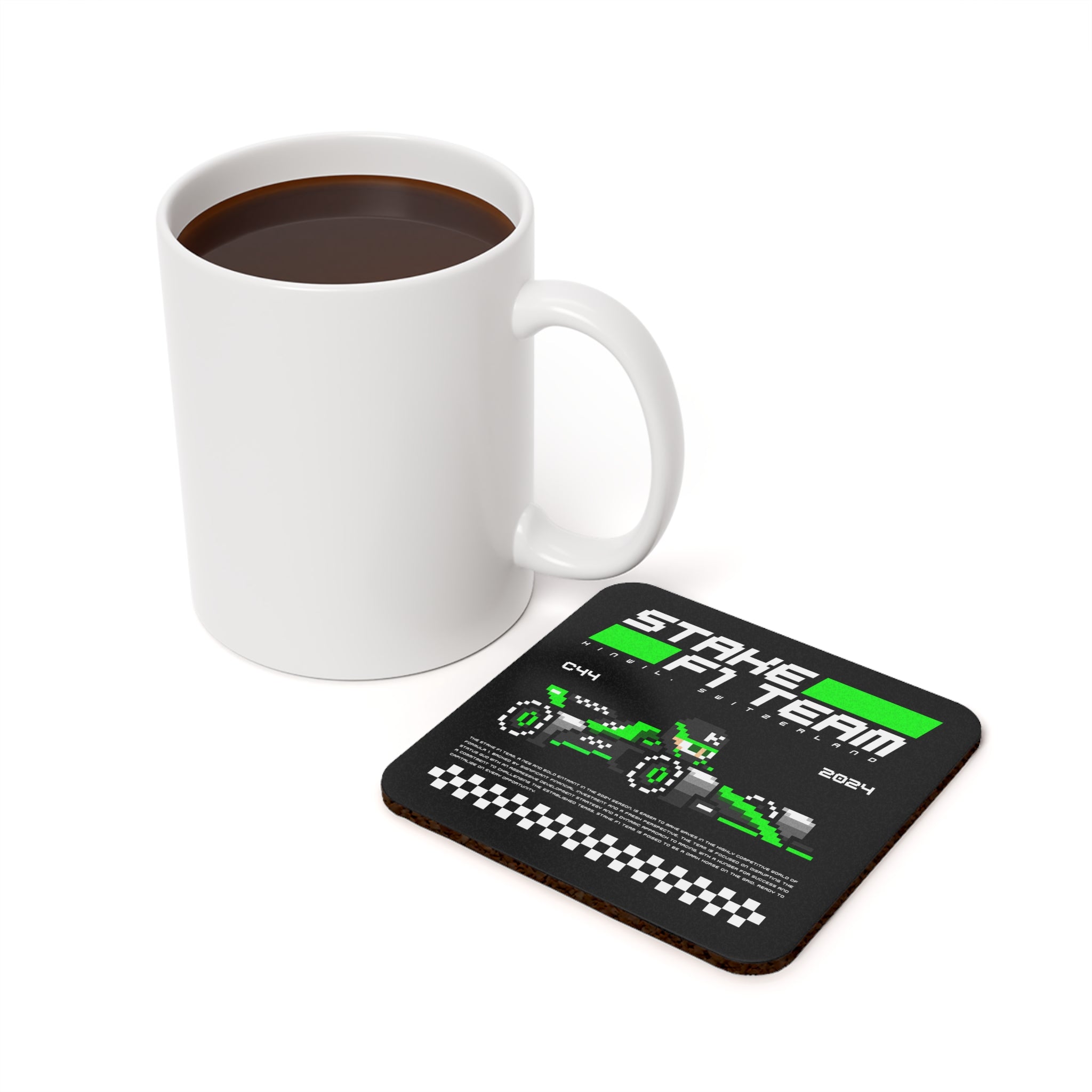 Sauber 8-bit Team Cork Coaster