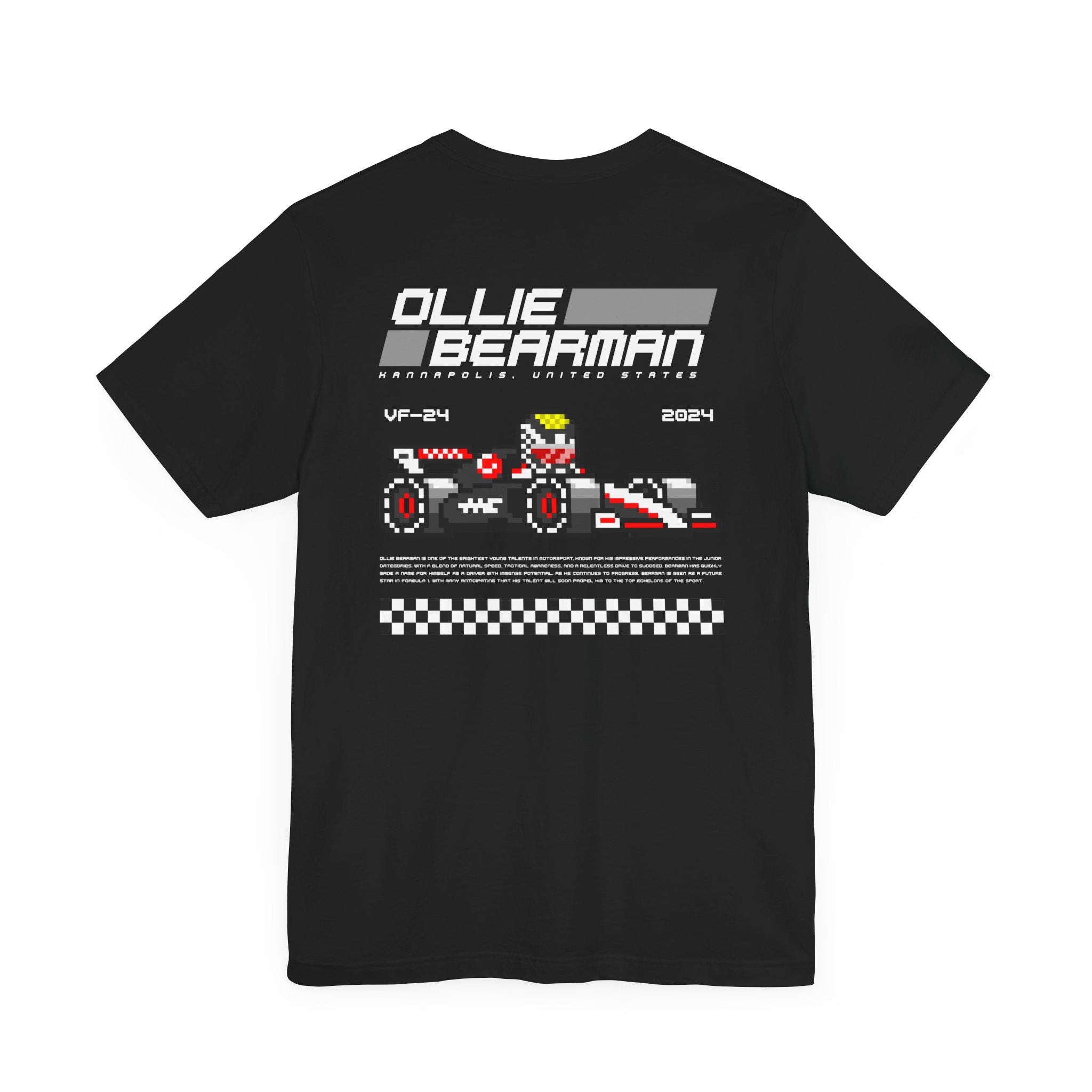 Ollie Bearman 8-bit Team T-shirt