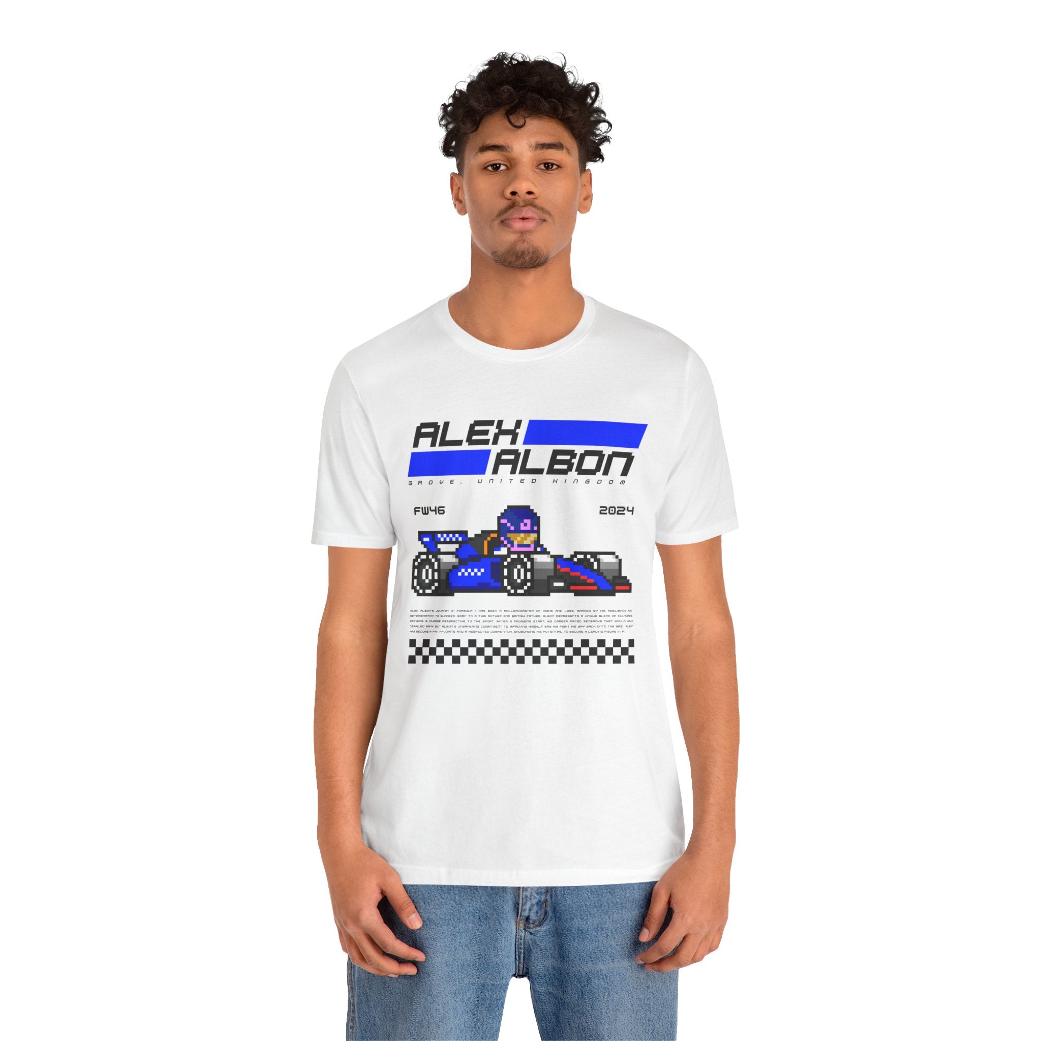 Alex Albon 8-bit Team T-shirt