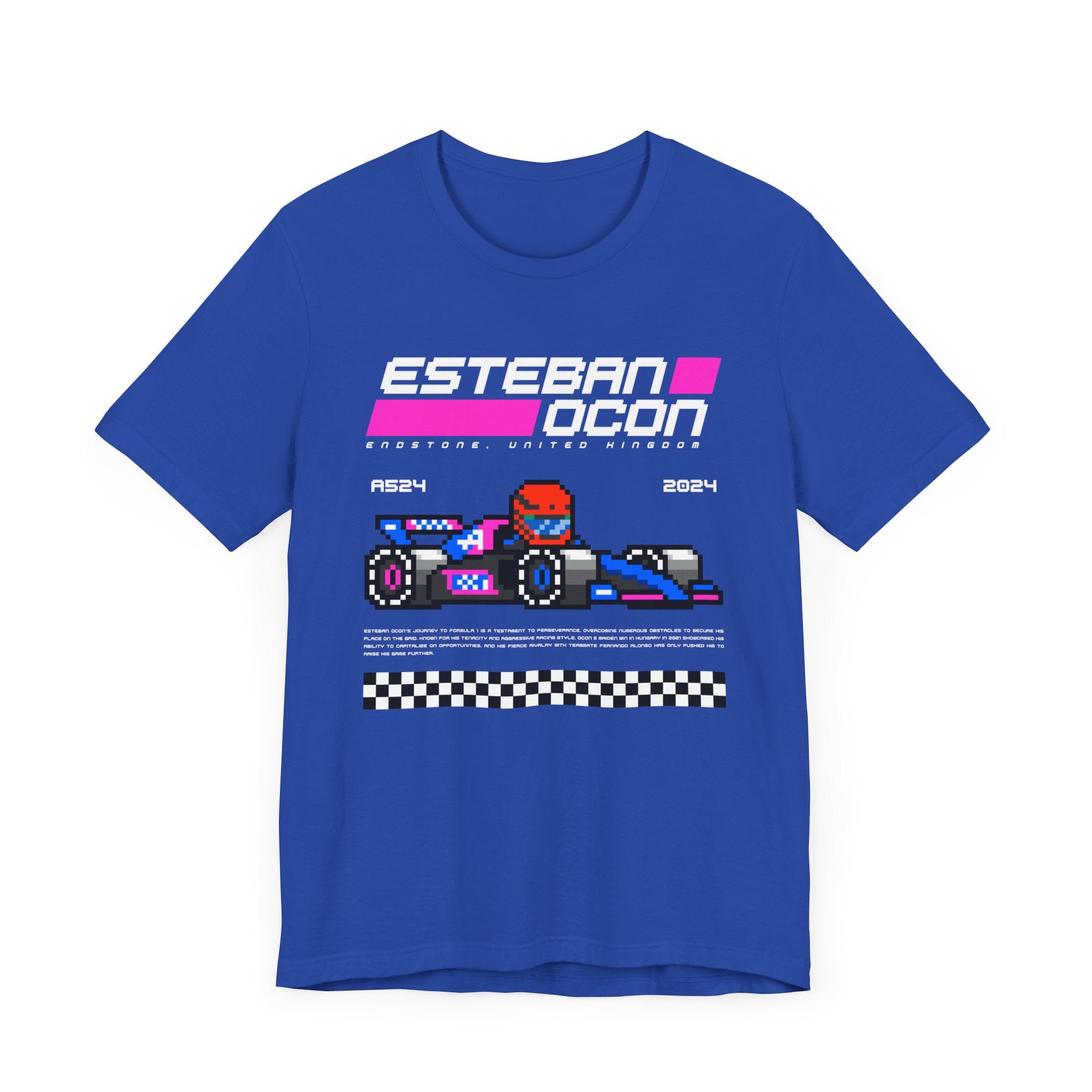 Esteban Ocon 8-bit Team T-shirt