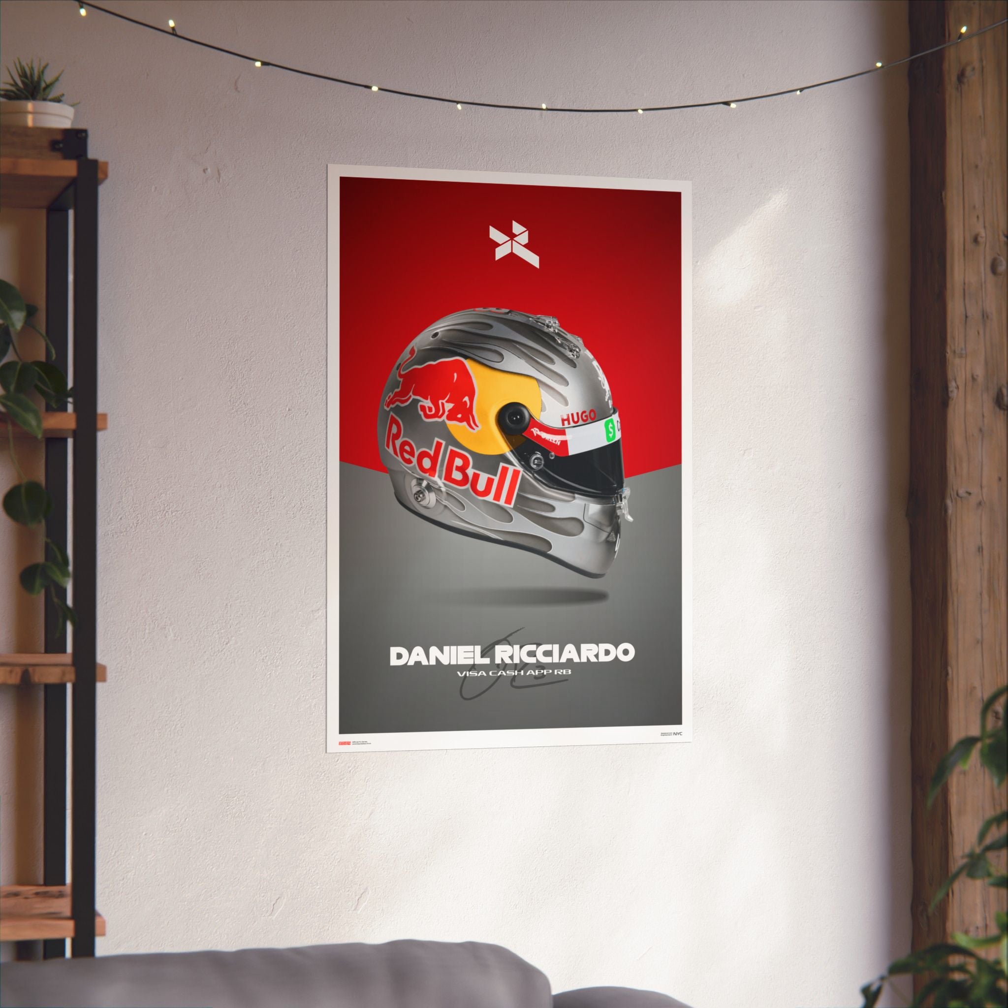 Daniel Ricciardo Signature Poster