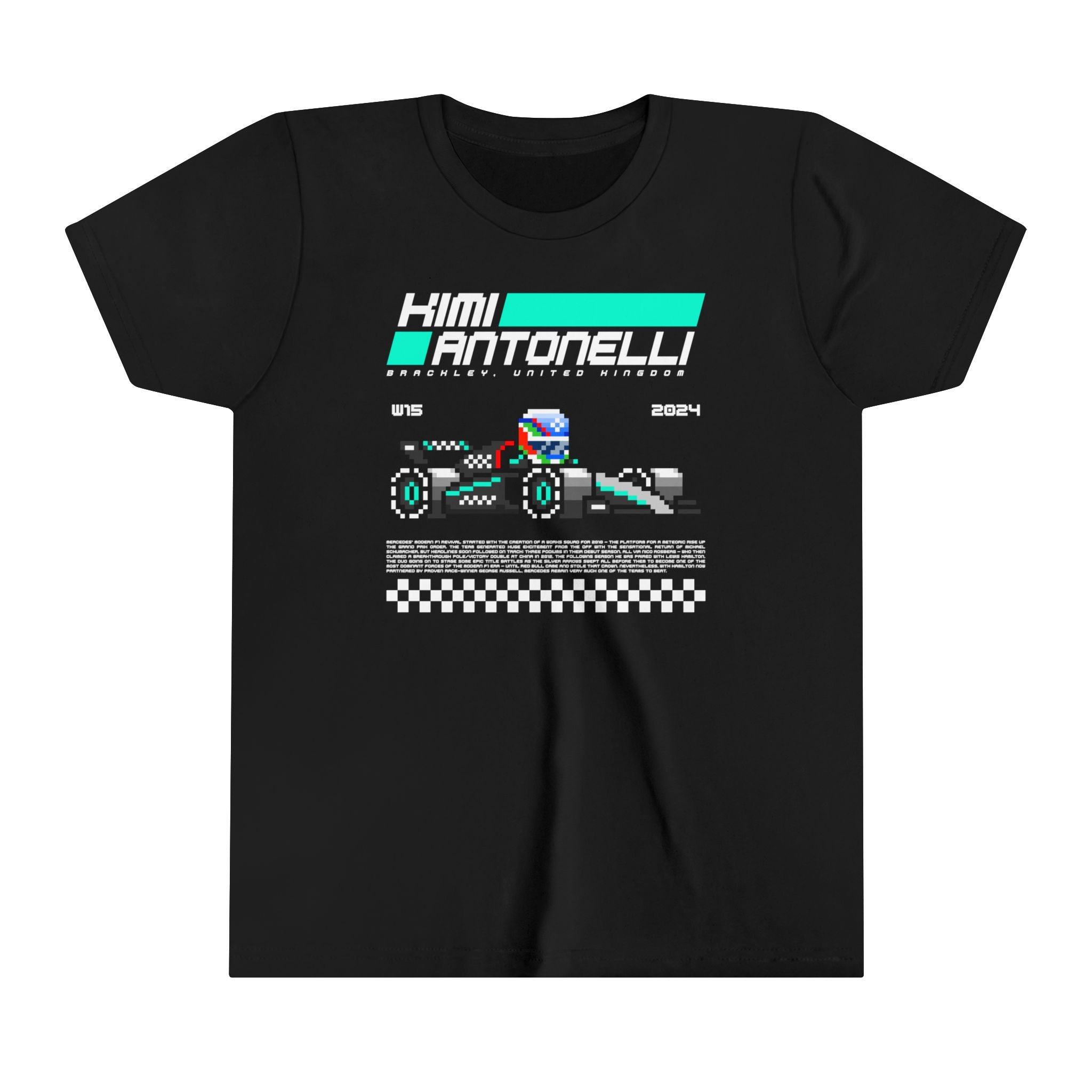 Kimi Antonelli 8-bit Team Youth T-shirt