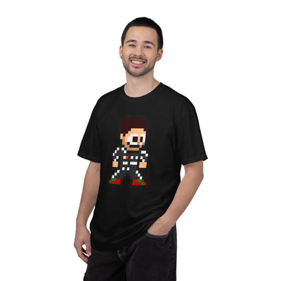8-bit Sergio Perez Adult Heavyweight 100% Cotton T-shirt