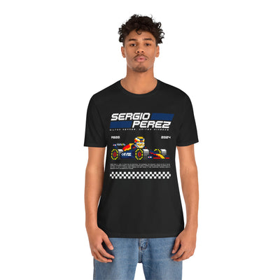 Sergio Perez 8-bit Team T-shirt