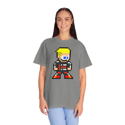 8-bit Nico Hulkenberg Adult Heavyweight 100% Cotton T-shirt