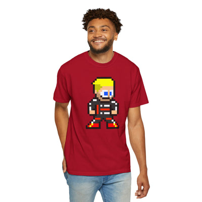 8-bit Nico Hulkenberg Adult Heavyweight 100% Cotton T-shirt