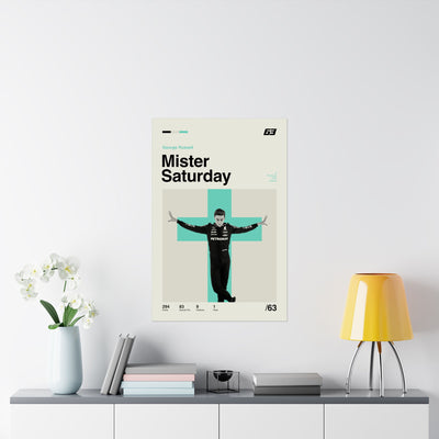 Mister Saturday Mid-century Poster