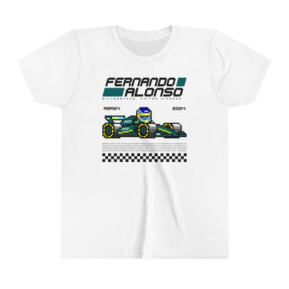 Fernando Alonso 8-bit Team Youth T-shirt