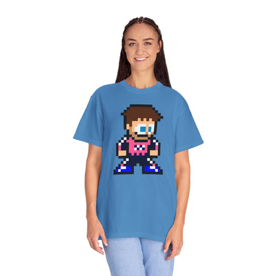 8-bit Pierre Gasly Adult Heavyweight 100% Cotton T-shirt