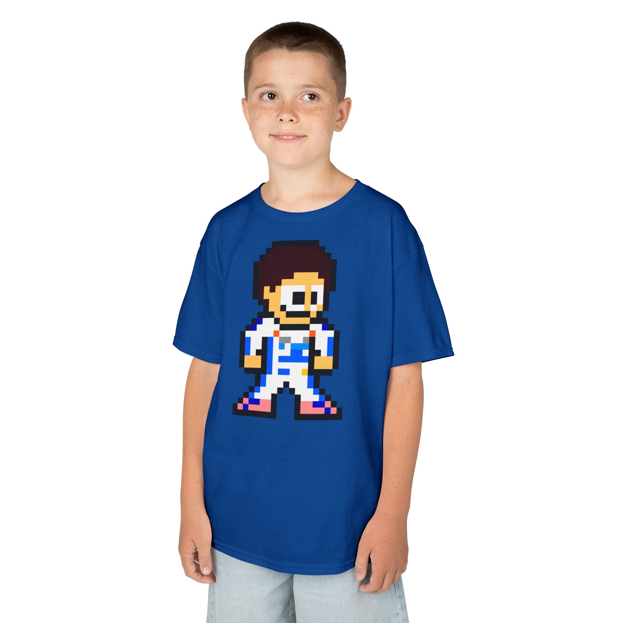 8-bit Alex Albon Kids Tee