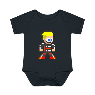 8-bit Nico Hulkenberg Baby Bodysuit