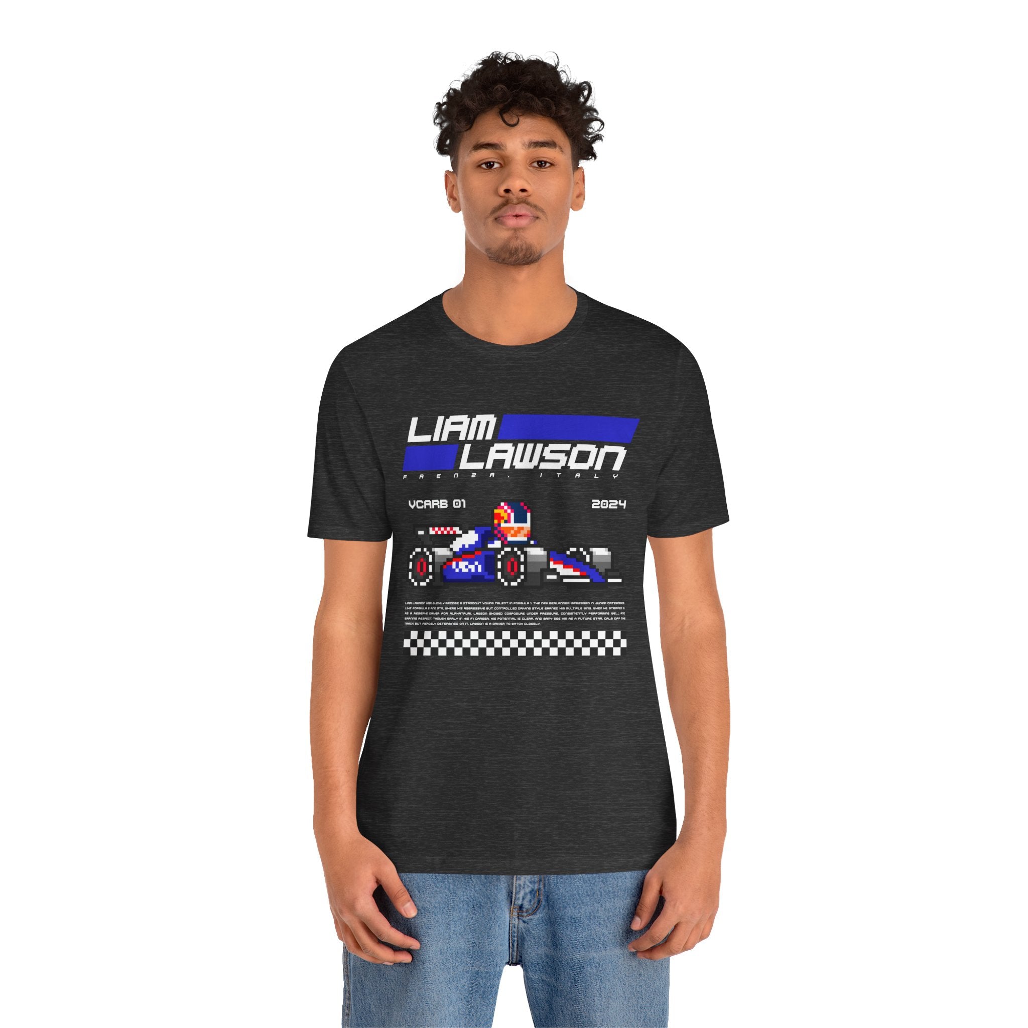 Liam Lawson 8-bit Team T-shirt