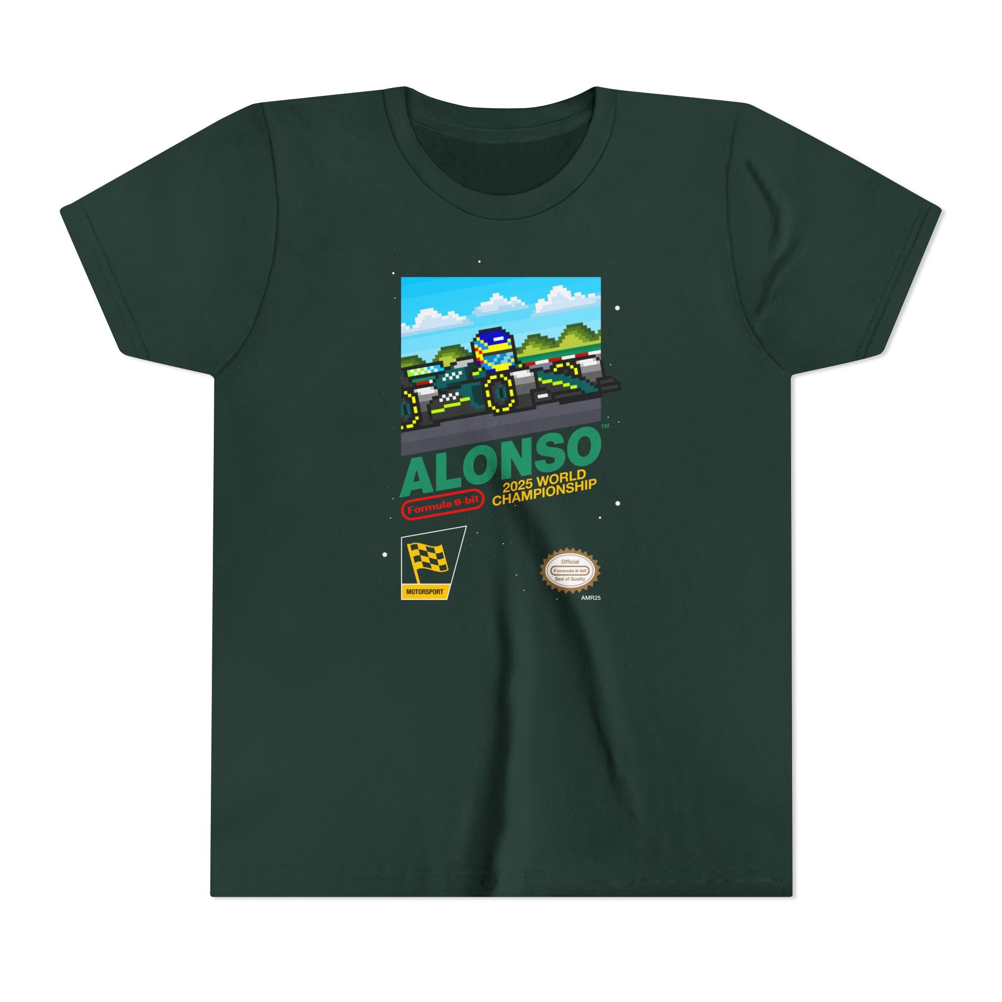 Alonso 8-bit Game Youth T-shirt