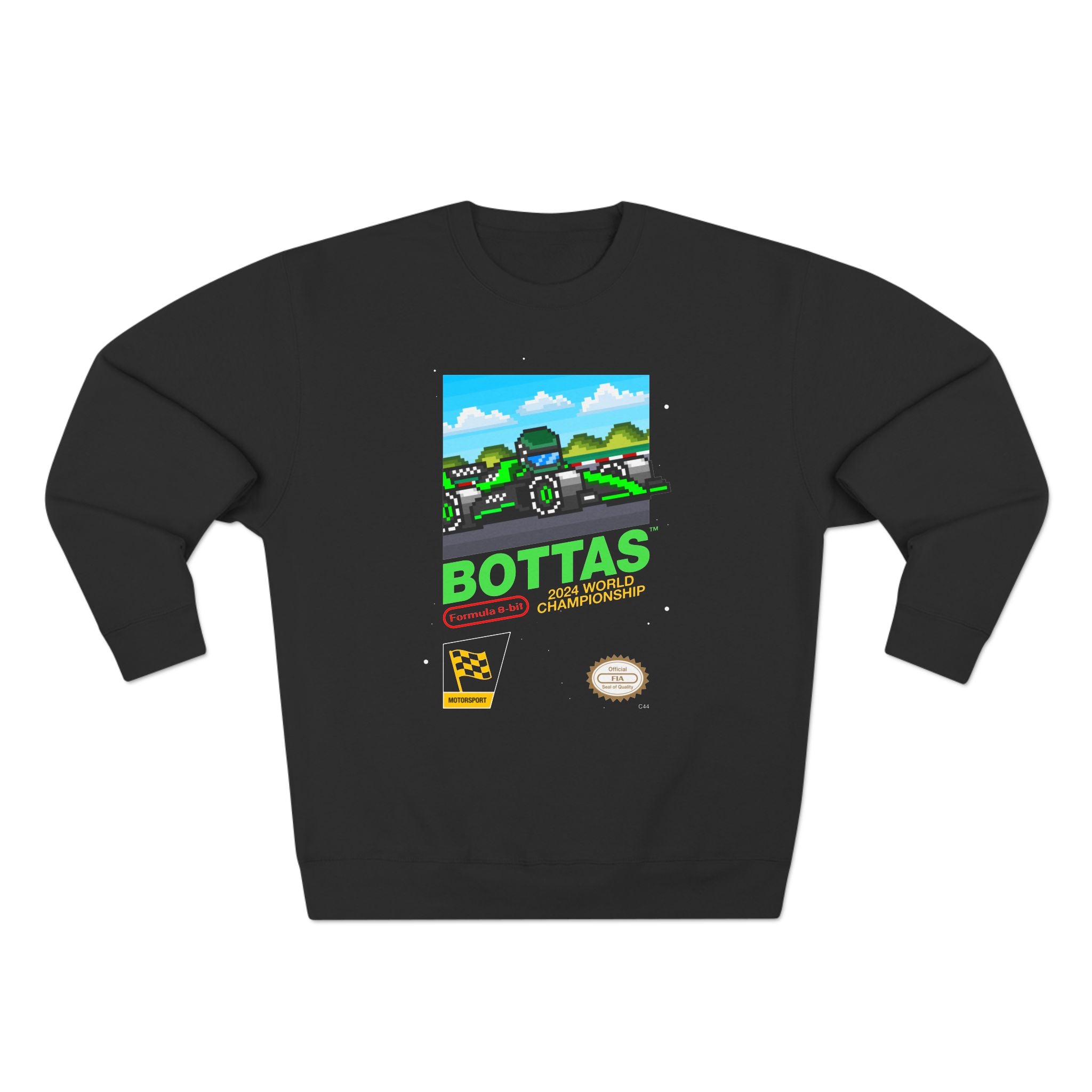 Bottas 8-bit Game Sweatshirt