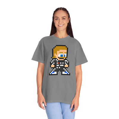8-bit Valtteri Bottas Adult Heavyweight 100% Cotton T-shirt