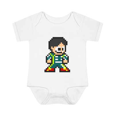 8-bit Lance Stroll Baby Bodysuit