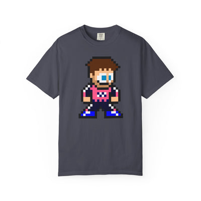 8-bit Pierre Gasly Adult Heavyweight 100% Cotton T-shirt