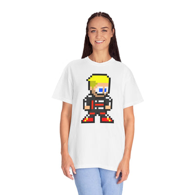 8-bit Nico Hulkenberg Adult Heavyweight 100% Cotton T-shirt