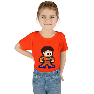 8-bit Oscar Piastri Baby Bodysuit