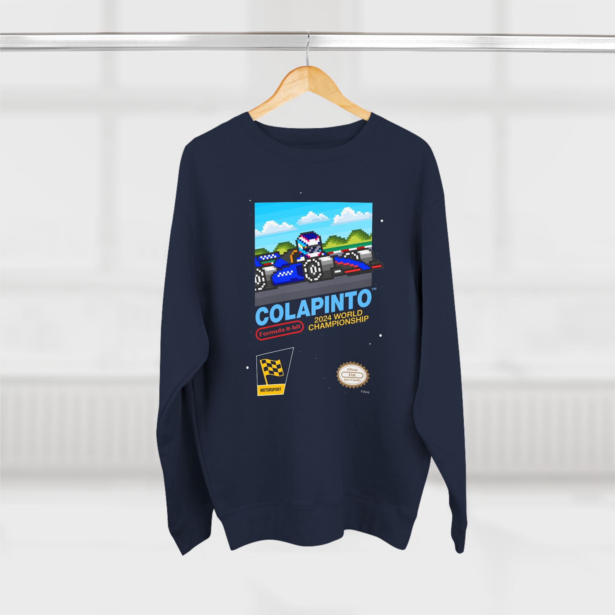 Colapinto 8-bit Game Sweatshirt