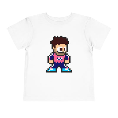 8-bit Franco Colapinto Toddler Tee