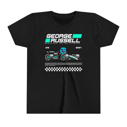 George Russell 8-bit Team Youth T-shirt