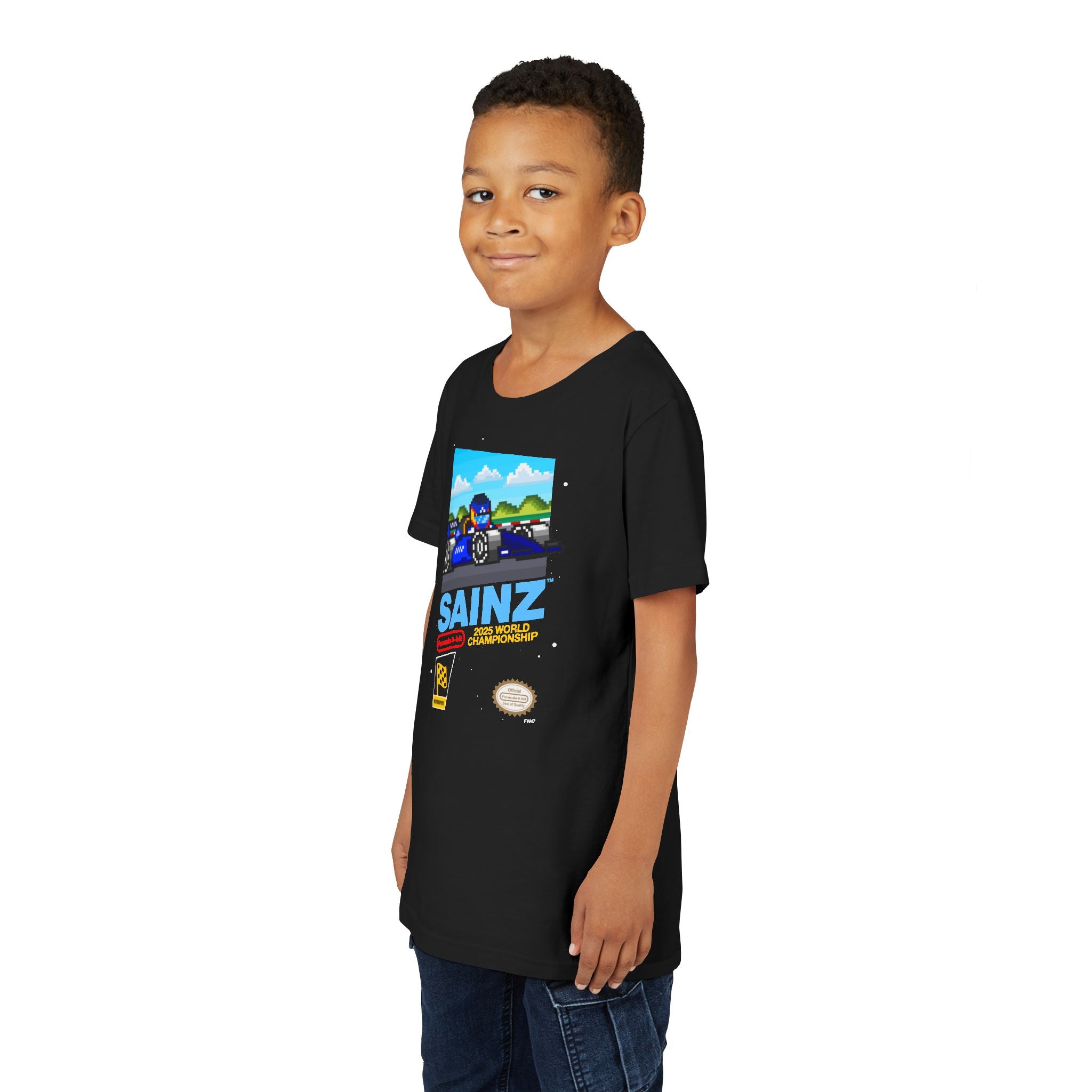 Sainz 8-bit Game Youth T-shirt