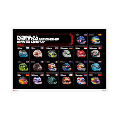 2024 Driver Line-up Poster