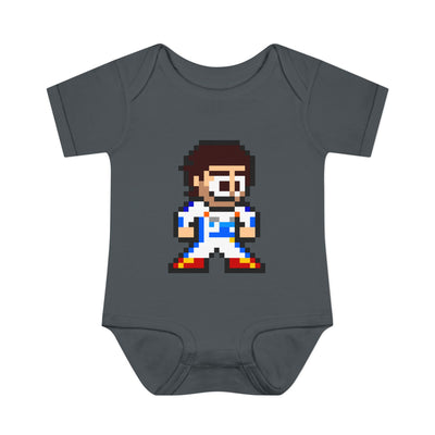 8-bit Carlos Sainz Baby Bodysuit