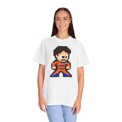 8-bit Oscar Piastri Adult Heavyweight 100% Cotton T-shirt
