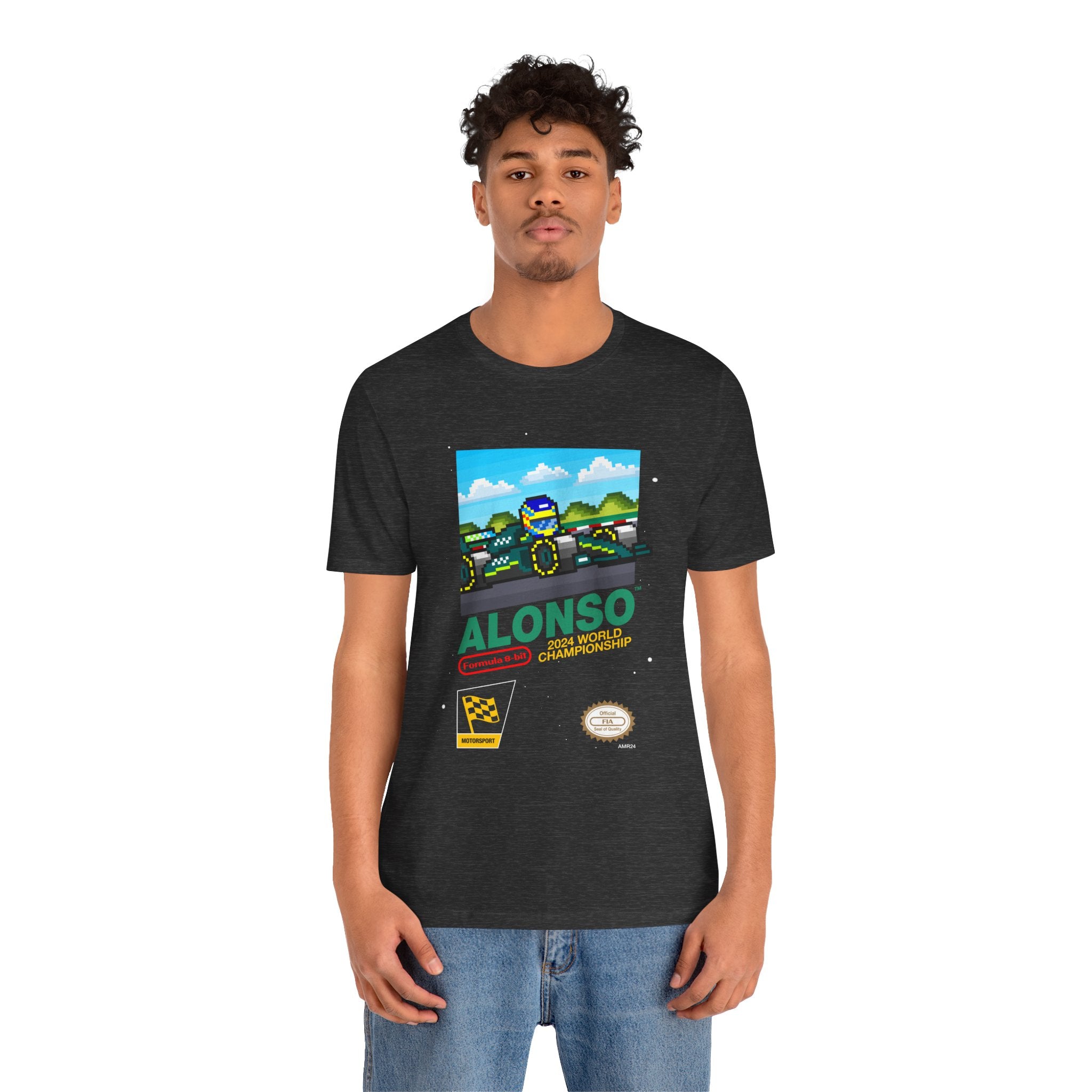 Alonso 8-bit Game T-shirt