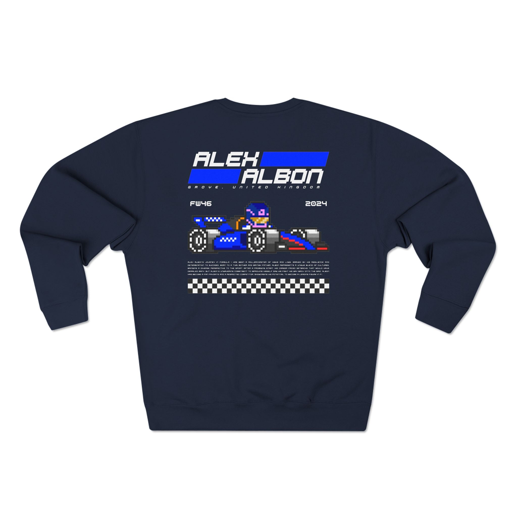 Alex Albon 8-bit Team Sweatshirt