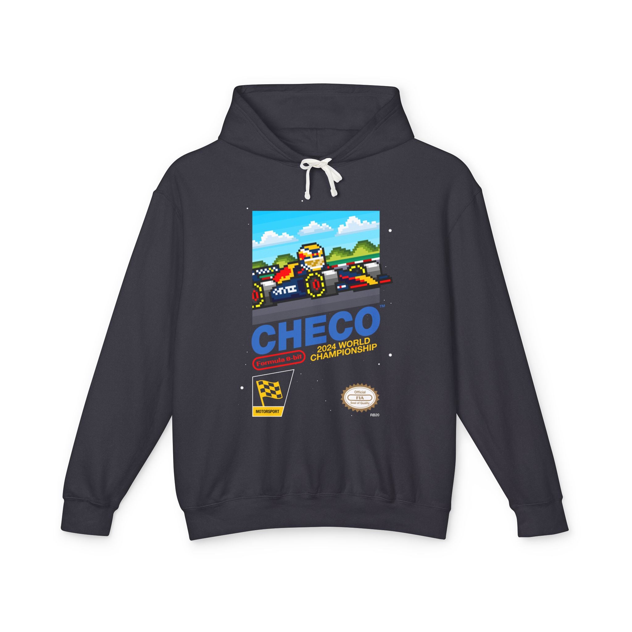 Checo 8-bit Game Hoodie