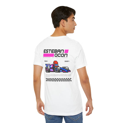 Esteban Ocon 8-bit Team T-shirt