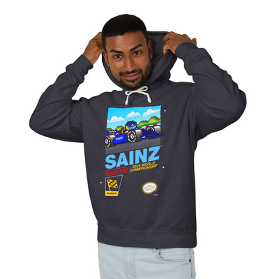 Carlos Sainz 8-bit Game Hoodie