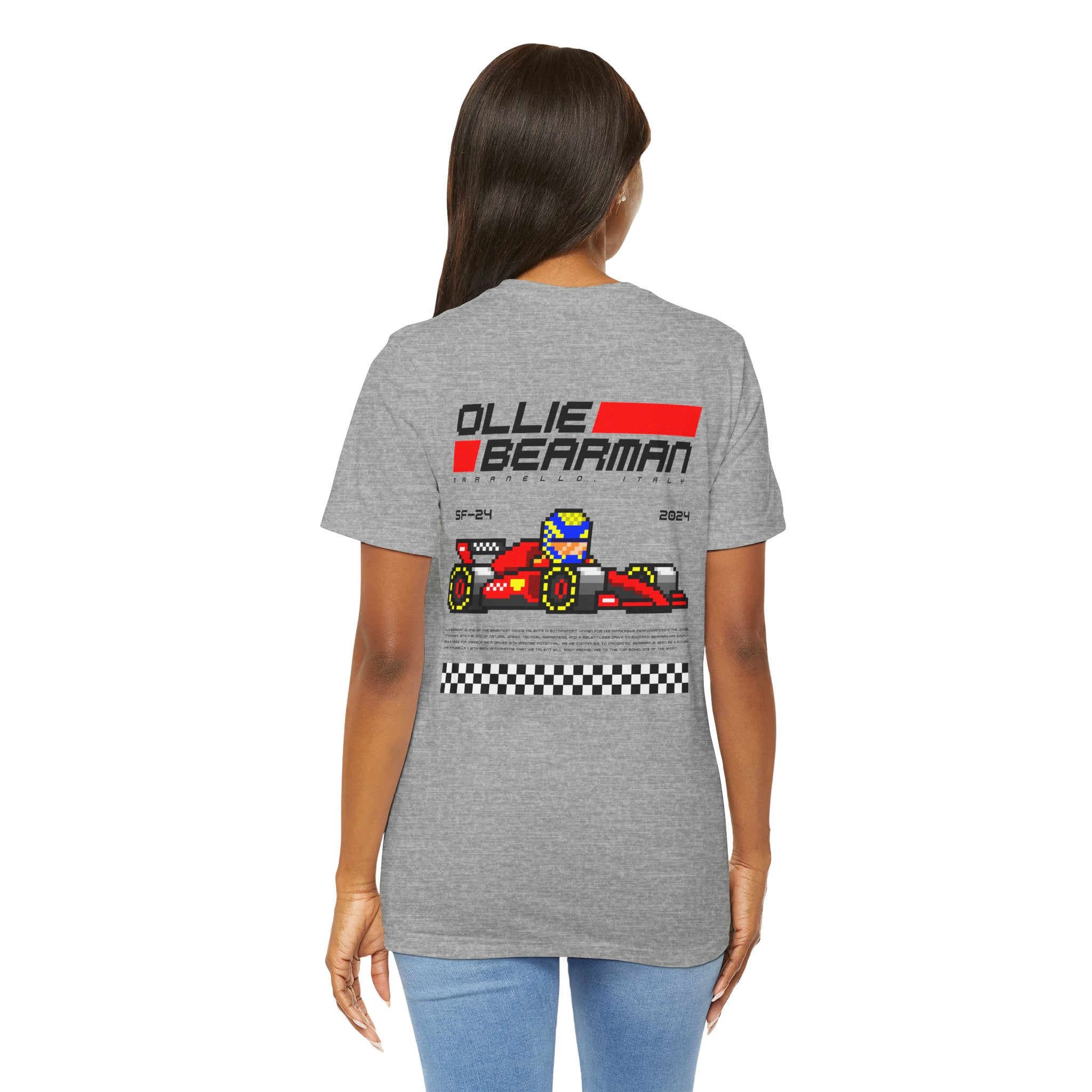 Ollie Bearman 8-bit Team T-shirt