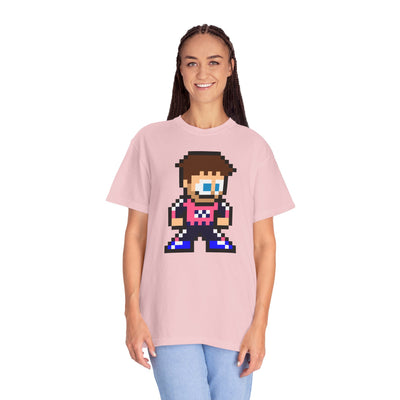 8-bit Pierre Gasly Adult Heavyweight 100% Cotton T-shirt
