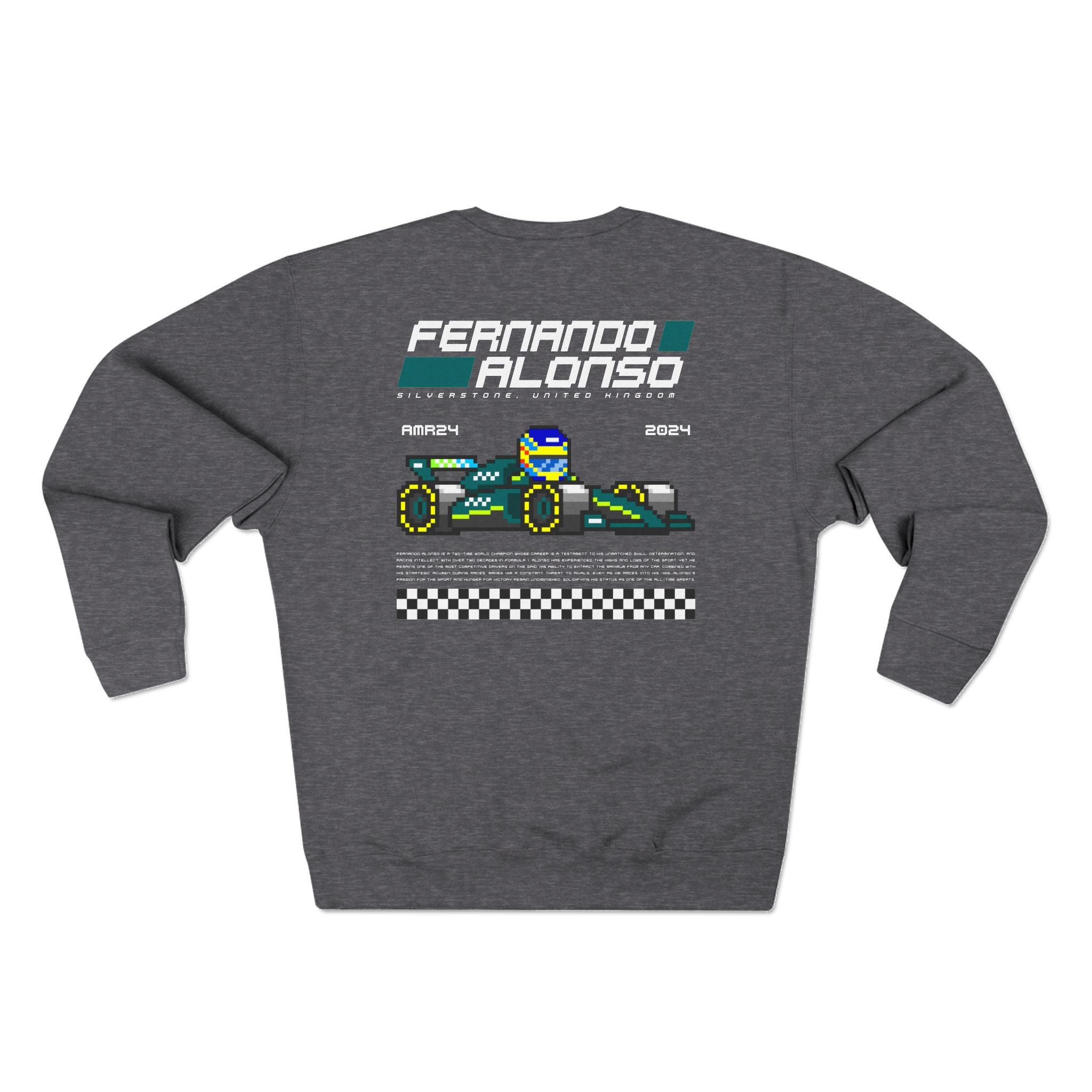 Fernando Alonso 8-bit Team Sweatshirt