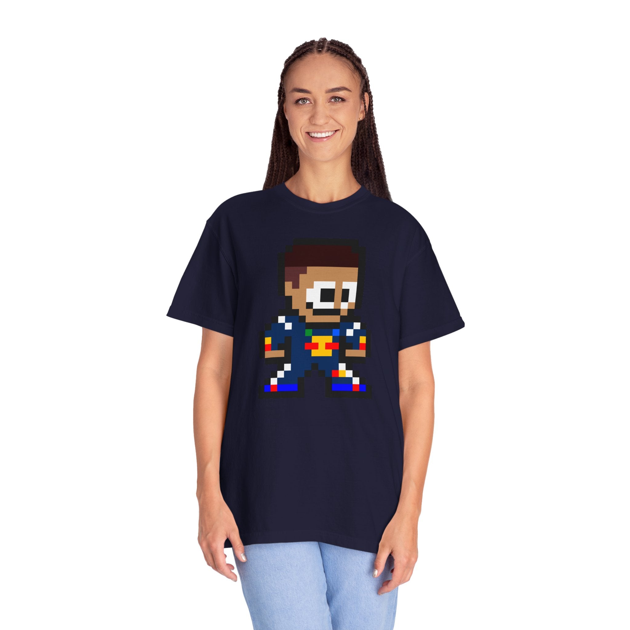 8-bit Isack Hadjar Adult Tee
