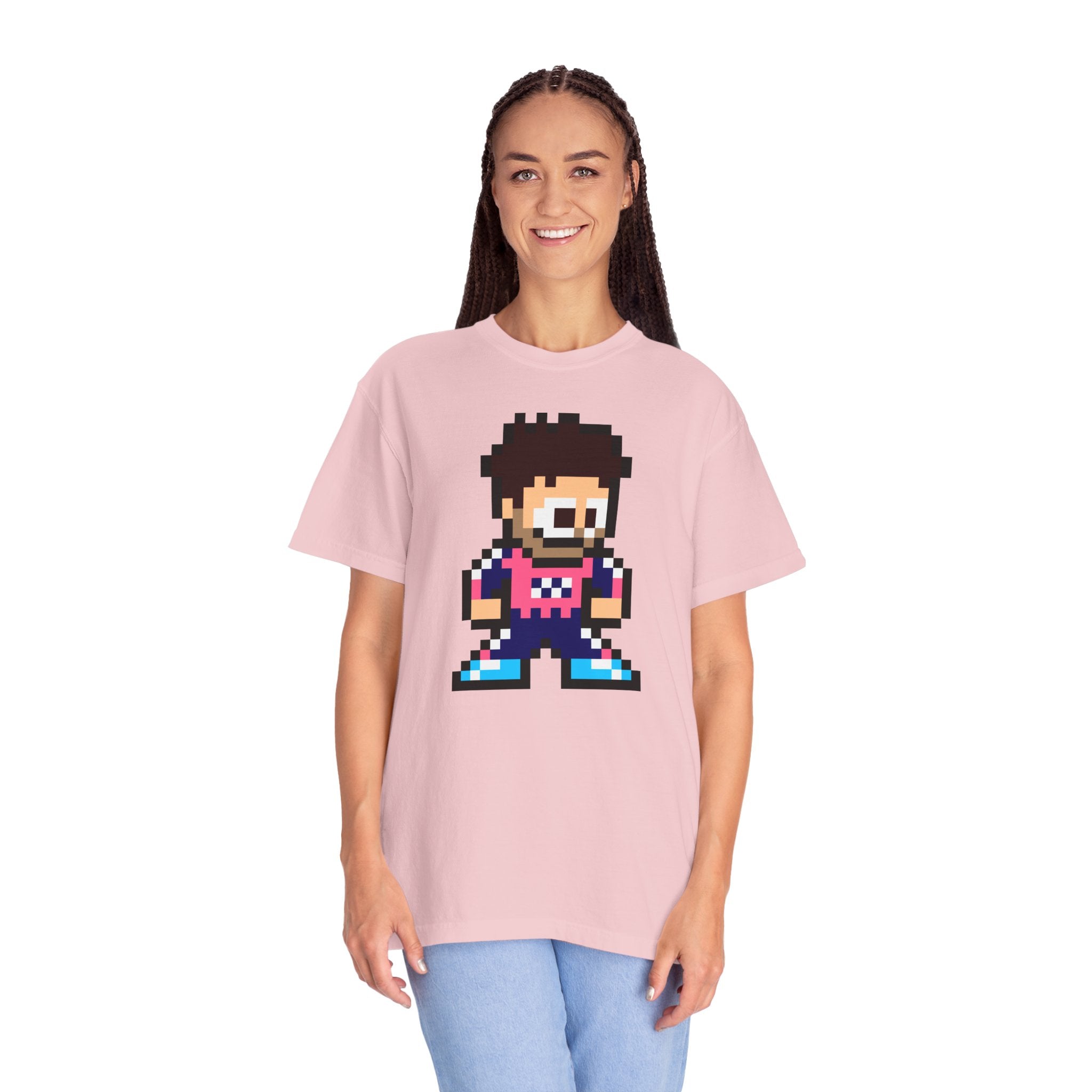 8-bit Franco Colapinto Adult Heavyweight 100% Cotton T-shirt