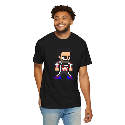 8-bit Esteban Ocon Adult Heavyweight 100% Cotton T-shirt
