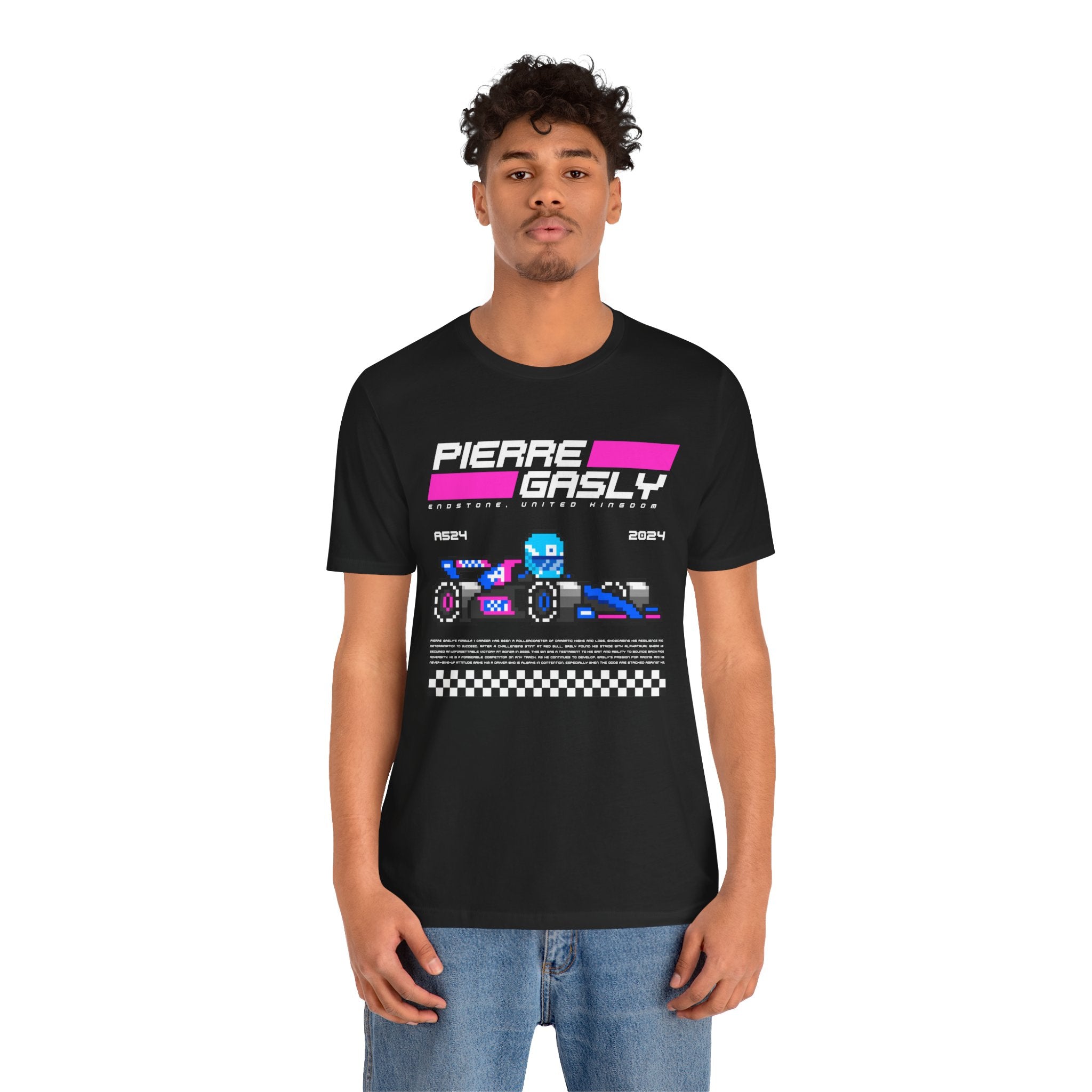 Pierre Gasly 8-bit Team T-shirt